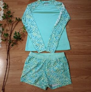 Columbia PFG Omni- Shade Sun Protection Swimming Set Size XS